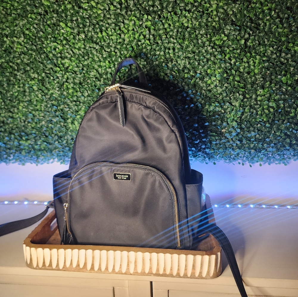 Black Backpack by Kate Spade